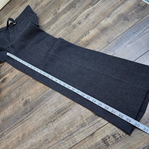 GAP jeans size women's 10 dark heavy denim built in belt straight leg vintage - Picture 10 of 10